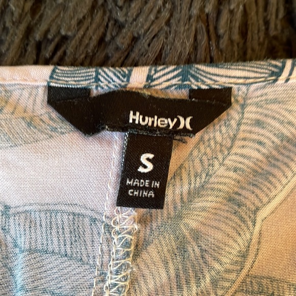 2/$20 NWOT HURLEY Sundress size small - palm leaf pattern - adjustable straps. - Picture 3 of 5